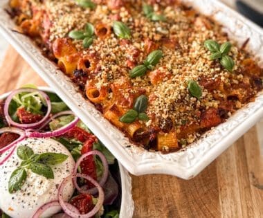 Hey Lolly Baked Rigatoni Ragu Pasta-22