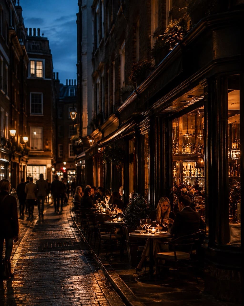 Soho after dark for food lovers choosing where to stay in London