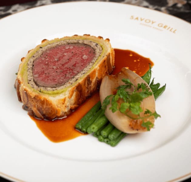 The Savoy Grill for food lovers choosing where to stay in London